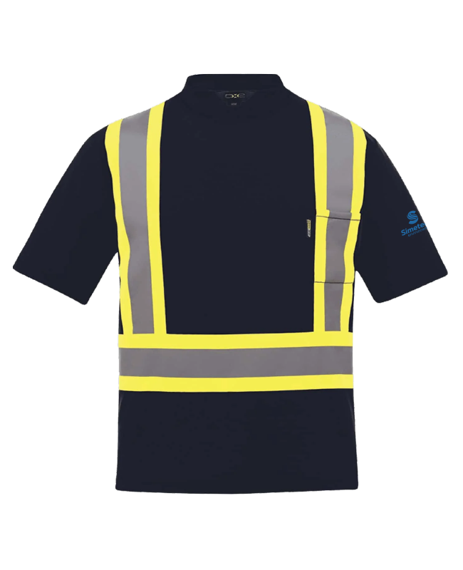 SIMETECH - S05960 T-Shirt De Sécurité Haute Visibilité Pour Hommes - BR. 13992 (MG)