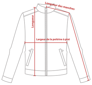Charte de grandeur L02185 (S à 4XL)